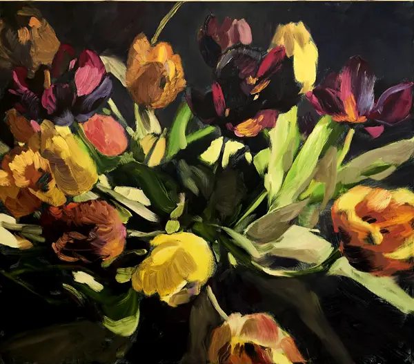 Painting #306 2018 oil on canvas 70x90 cm